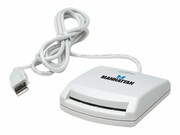 MANHATTAN 172844 Manhattan Czytnik kart Smart USB zewnętrzny stykowy IC INTRACOM
