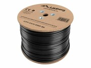 LANBERG LCF5-21CU-0305-BK Lanberg kabel instalacyjny FTP, kat. 5e, drut OUTDOOR CU, 305m, czarny LANBERG