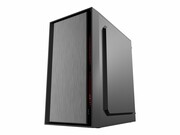 GEMBIRD CCC-FORNAX-960R Gaming design PC case 3 x 12 cm fans red GEMBIRD