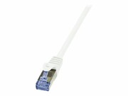 LOGILINK CQ3051S LOGILINK Patchcord Cat.6A 10G S/FTP PIMF PrimeLine 2m biały LOGILINK