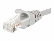 NETRACK BZPAT56 Netrack patchcord RJ45, osłonka zalewana, kat. 6 UTP, 5m szary NETRACK