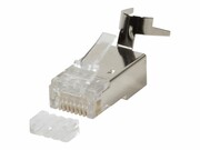 LOGILINK MP0033 LOGILINK - Modular Plug Cat.6A RJ45 for Cat7,Cat.6A, Cat.6 cable 50 pcs LOGILINK