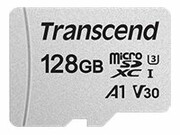 TRANSCEND TS128GUSD300S-A Transcend microSDXC USD300S 128GB CL10 UHS-I U3 Up to 95MB/S with adapter TRANSCEND