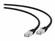 GEMBIRD PP6A-LSZHCU-BK-1M Gembird patchcord RJ45, kat. 6A, SFTP, LSZH, 1m, czarny GEMBIRD