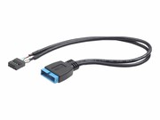 GEMBIRD CC-U3U2-01 Gembird przedłużacz USB PIN HEADER USB 3.0 19pin -> USB 2.0 9pin, 30cm GEMBIRD