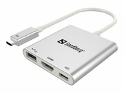 SANDBERG 136-00 Sandberg Replikator portów USB-C - HDMI+USB SANDBERG