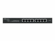 ZYXEL GS1915-8EP 8-port GbE PoE Smart hybrid mode Switch standalone or NebulaFlex Cloud 60 Watt 802.3at desktop fanless ZYXEL