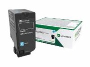 LEXMARK 73B20C0 Toner Lexmark 73B20C cyan zwrtony 15 000 str. CS827de / CX827de LEXMARK