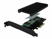 ICY BOX IB-PCI208-HS PCIe extension card with M.2 M-Key socket for an NVMe SSD ICY BOX