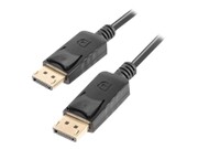 LANBERG DisplayPort M/M cable 0.5m 4K black LANBERG