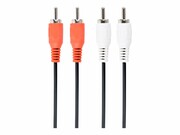 GEMBIRD CCA-2R2R-6 Gembird Kabel Cinch audio 2RCA/2RCA 1.8M GEMBIRD
