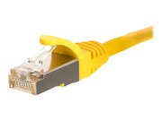 NETRACK BZPAT5FY Netrack patchcord RJ45, osłonka zalewana, kat. 5e FTP, 5m żółty NETRACK