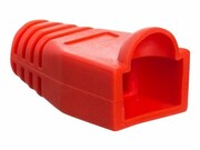 NETRACK 105-83 Netrack osłonka na wtyk RJ45 8p czerwona (100 szt) NETRACK