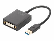 DIGITUS DA-70842 Adapter graficzny DVI 1080p FHD na USB 3.0, aluminiowy DIGITUS