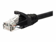 NETRACK BZPAT3UK Netrack patchcord RJ45, osłonka zalewana, kat. 5e UTP, 3m czarny NETRACK
