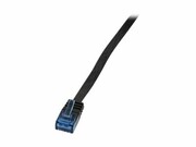 LOGILINK CP0140B LOGILINK - Patchcord Cat.5e U/UTP, dł. 15m, płaski, czarny LOGILINK