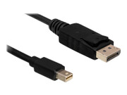 DELOCK 83479 Delock kabel mini Displayport (M) - Displayport (M) 5m, black DELOCK