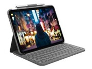 LOGITECH Slim Folio for iPad 10th gen - GREY - (UK) - INTNL-973 LOGITECH