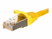 NETRACK BZPAT1FY Netrack patchcord RJ45, osłonka zalewana, kat. 5e FTP, 1m żółty NETRACK