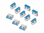 LOGILINK AU0046 LOGILINK - Blokada portów USB 10szt. LOGILINK