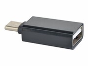 GEMBIRD CC-USB2-CMAF-A Gembird adapter USB typ-C (M) -> USB typ-A (F), czarny GEMBIRD