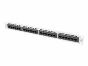 LANBERG PPU6-1024-S Lanberg Patch Panel 24 port 1U, kat. 6, szary LANBERG