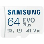 Karta pamięci SAMSUNG Evo Plus microSDXC 64GB + Adapter