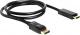 Kabel Delock DisplayPort - HDMI 1m Czarny (82586) Darmowy odbiór w 26 miastach!