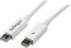 Kabel USB StarTech Thunderbolt/Thunderbolt, 0.5m (TBOLTMM50CMW) Darmowy odbiór w 26 miastach!