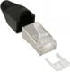 InLine Wtyczka RJ45, 8P8C, czarny 10 szt (74510S) Darmowy odbiór w 26 miastach!