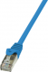 LogiLink Patchcord, CAT5e, SF/UTP, 2m, niebieski (CP1056D) Darmowy odbiór w 26 miastach!