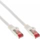 InLine Patchcord S/FTP, PiMF, Cat.6, 250MHz, Halogen free, biały, 0.3m (76933W) Darmowy odbiór w 26 miastach!