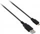 Kabel USB V7 USB A/MicroB 1,8m (V7E2USBAMCB-1.8M0) Darmowy odbiór w 26 miastach!