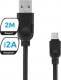 Kabel USB eXc Whippy USB A - Micro USB (M/M) Czarny 2m Darmowy odbiór w 26 miastach!
