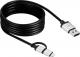 Kabel USB JustMobile AluCable Duo 150cm (DC-169) Darmowy odbiór w 26 miastach!