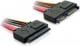 Delock PRZEDŁUŻACZ SATA DATA(M/F)+ZASILANIE 50CM (84361) Darmowy odbiór w 26 miastach!
