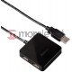 HUB USB Hama HUB 14 USB 2.0 CZARNY ( 121310000 ) Szybka dostawa! Darmowy odbiór w 26 miastach!