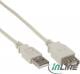 Kabel USB InLine USB-A (M/F) 3m Szary (34603L) Darmowy odbiór w 26 miastach!