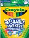 Crayola Flamastry super spieralne 8 szt. (58-8328 RUSSEL) Darmowy odbiór w 26 miastach!