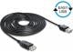 Kabel USB Delock EASY-USB, A-A, M-F, 3m, czarny 83372 Darmowy odbiór w 26 miastach!