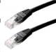 Lynx CS Patchcord, UTP, Cat.5e, 1m, czarny (PK-UTP5E-010-BLK) Darmowy odbiór w 26 miastach!