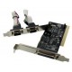 Kontroler 4World 2 porty RS-232 COM + 1 port równoległy Parallel na PCI 04609 Darmowy odbiór w 26 miastach!