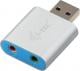 Adapter USB I-TEC USB - 3.5 minijack x2 Srebrny (U2AMETAL) Darmowy odbiór w 26 miastach!