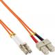 InLine Patchcord światłowodowy LC/SC, 50/125m, OM2 0.5m (88644) Darmowy odbiór w 26 miastach!
