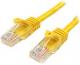 StarTech RJ-45 Cat5e męski-męski 0,5m zółty (45PAT50CMYL) Darmowy odbiór w 26 miastach!