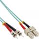 InLine Patchcord światłowodowy SC/ST, 50/125m, OM3 0.5m (82504O) Darmowy odbiór w 26 miastach!
