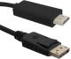 Kabel Qoltec DisplayPort - HDMI 3m Czarny (50442) Darmowy odbiór w 26 miastach!