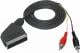 Kabel SCART - RCA (Cinch) x2 2.5m Czarny Darmowy odbiór w 26 miastach!