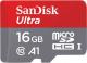 Karta pamięci MicroSDHC SanDisk Ultra 16GB A1 (SDSQUAR-016G-gn6ia)
