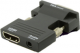 Adapter AV MicroConnect HDMI na VGA + Audio Czarny (HDMIVGAAUDIOB) Darmowy odbiór w 26 miastach!